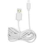 Benson USB naar Lightning kabel - 2 meter - wit - snelle..., Ophalen of Verzenden, Nieuw