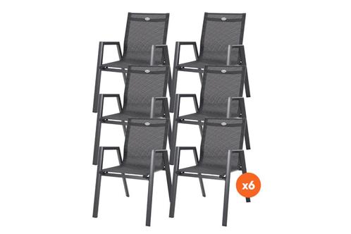 Set van 6 - Hartman Napoli stapelstoel, Tuin en Terras, Tuinsets en Loungesets, Nieuw, Overige materialen, Verzenden