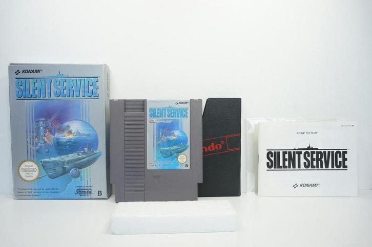 Silent Service - NES-IV-EEC Garantie & morgen in huis!, Spelcomputers en Games, Games | Nintendo NES, Zo goed als nieuw, Ophalen of Verzenden