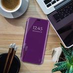 Oppo Reno 6 (5G) Smart Spiegel Flip Case Cover Hoesje Paars, Verzenden, Nieuw