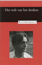 Het web van het denken 9789062716821 Jiddu Krishnamurti, Boeken, Verzenden, Gelezen, Jiddu Krishnamurti