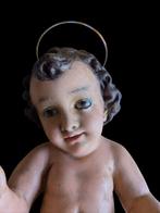 Escuela de olot - sculptuur, Antiguo niño Jesús - 33 cm -, Antiek en Kunst