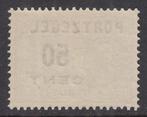 Nederland 1907 - Port opdruk De Ruyter, met plaatfout - NVPH, Postzegels en Munten, Postzegels | Nederland, Gestempeld
