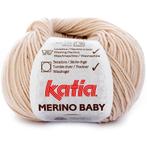 Katia Merino Baby - 27 lichtbeige - Wol Garen, Hobby en Vrije tijd, Breien en Haken, Ophalen of Verzenden, Nieuw