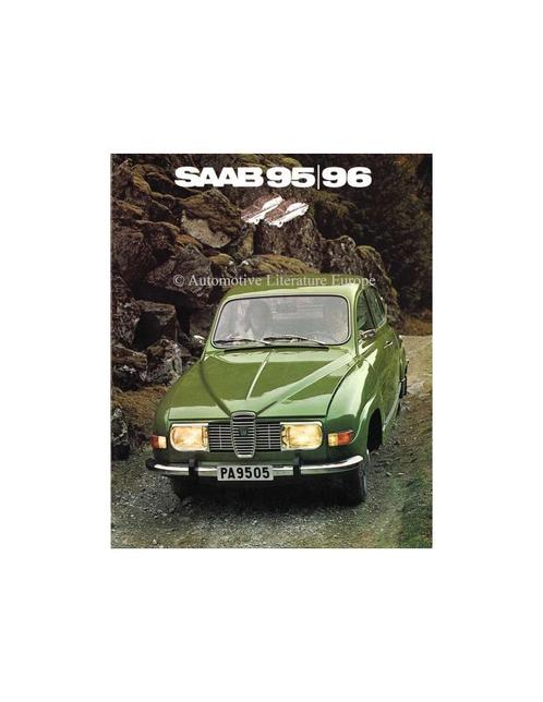1972 SAAB 95 | 96 BROCHURE NEDERLANDS, Boeken, Auto's | Folders en Tijdschriften