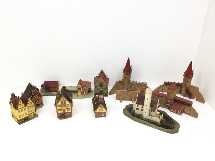 Vollmer, Kibri, Faller N - Modeltreingebouwen (18) - Fraaie, Hobby en Vrije tijd, Modeltreinen | N-Spoor