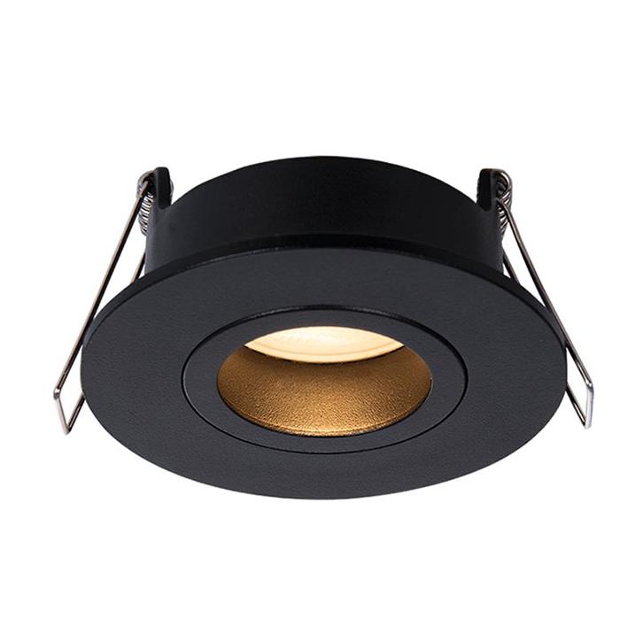 Luxar GU10 Inbouwspot IP65 Kantelbaar Zwart, Tuin en Terras, Buitenverlichting, Nieuw, Verzenden