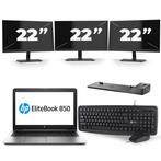 HP EliteBook 850 G3 - Intel Core i5-6e Generatie - 15 inch -, Verzenden, Zo goed als nieuw