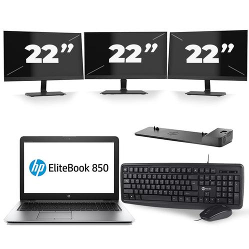 HP EliteBook 850 G3 - Intel Core i5-6e Generatie - 15 inch -, Computers en Software, Windows Laptops, Zo goed als nieuw, Verzenden