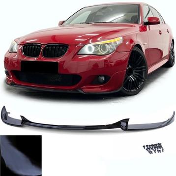 Voorspoiler BMW 5-Serie E60/E61 Glans Zwart