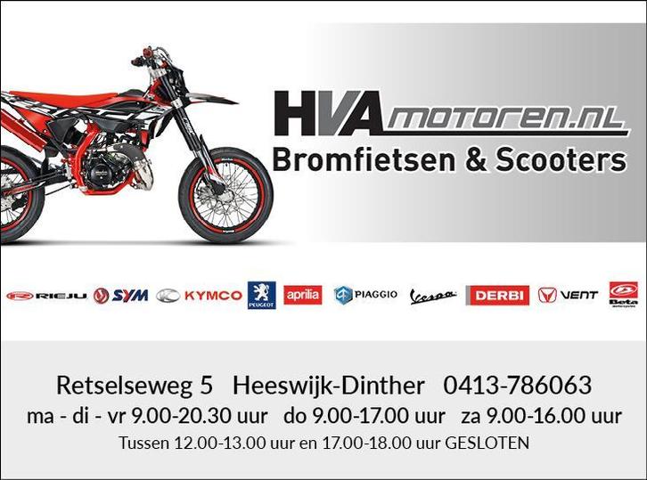 Div A merken bromfietsen op voorraad, beta/rieju/sherco/etc, Fietsen en Brommers, Brommers | Derbi, Maximaal 45 km/u, Nieuw, Ophalen of Verzenden