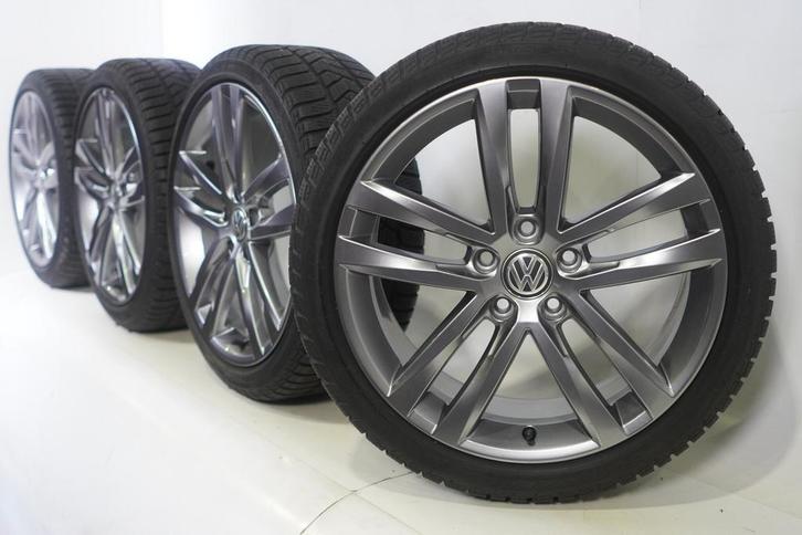 Volkswagen Golf 5 6 7 8 Salvador 18 inch velgen Pirelli Wint, Auto-onderdelen, Banden en Velgen, Velg(en), Gebruikt, 18 inch, Winterbanden