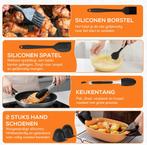 Nevana Airfryer Accessoires - Pizza pan - Spiesrek - Rooster, Ophalen of Verzenden, Zo goed als nieuw