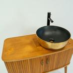 Badkamermeubel | Vintage | Tambour | Eiken |  3769, Huis en Inrichting, Badkamer | Badkamermeubels, Minder dan 50 cm, 75 cm of meer