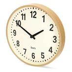 Wandklok | Nedis | Ø 30 cm (Stille beweging, Hout), Verzenden, Nieuw
