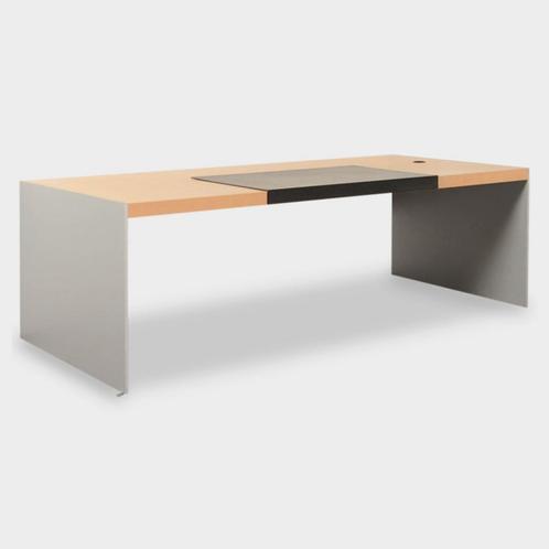 Renz Size designbureau - Eiken / aluminium, Huis en Inrichting, Bureaus, Ophalen of Verzenden