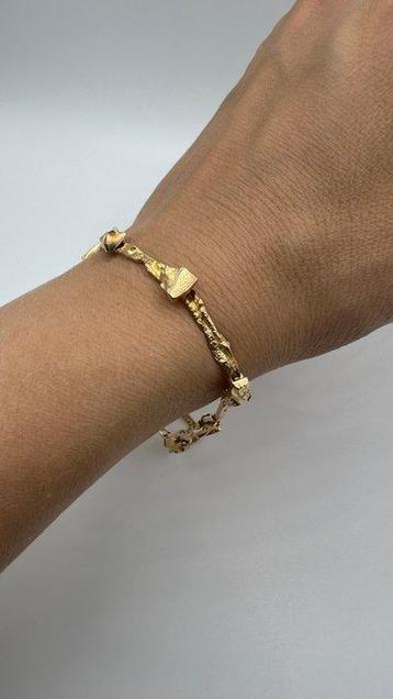Lapponia - Armband - 14 karaat Geel goud beschikbaar voor biedingen