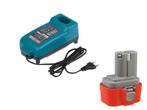 Veiling - Makita starterset lader DC1414T met 2x accu, Nieuw