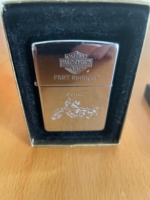 Zippo - Harley-Davidson FXST Springer Softail - Aansteker -, Verzamelen, Rookartikelen, Aanstekers en Luciferdoosjes