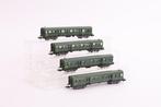 Minitrix N - 3021/3022/3023/3024 - Modeltrein personenwagen, Nieuw