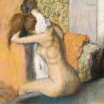 Kunstdruk Edgar Degas - Frau nach dem Bade 80x60cm, Huis en Inrichting, Woonaccessoires | Schilderijen, Tekeningen en Foto's, Verzenden