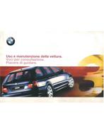 1999 BMW 3 SERIE TOURING INSTRUCTIEBOEKJE ITALIAANS, Auto diversen, Handleidingen en Instructieboekjes