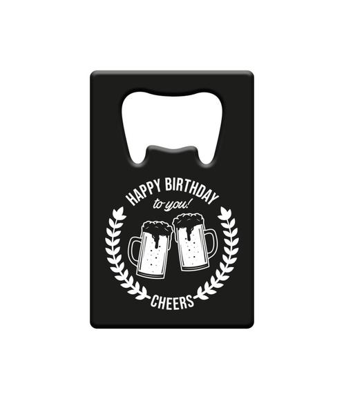 Happy Birthday Bieropener, Hobby en Vrije tijd, Feestartikelen, Nieuw, Verzenden