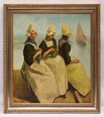 Kornel Hernadi- Herzel (1858-1910) - Drie dames in, Antiek en Kunst, Kunst | Schilderijen | Klassiek