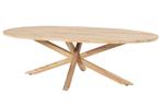 Taste by 4 Seasons Prado teak eettafel met ellips blad 240, Nieuw, Ophalen of Verzenden