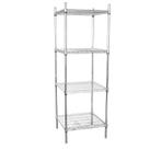 Voorraadrek met 4 schappen 183x61x61cm Vogue, Verzenden, Nieuw in verpakking