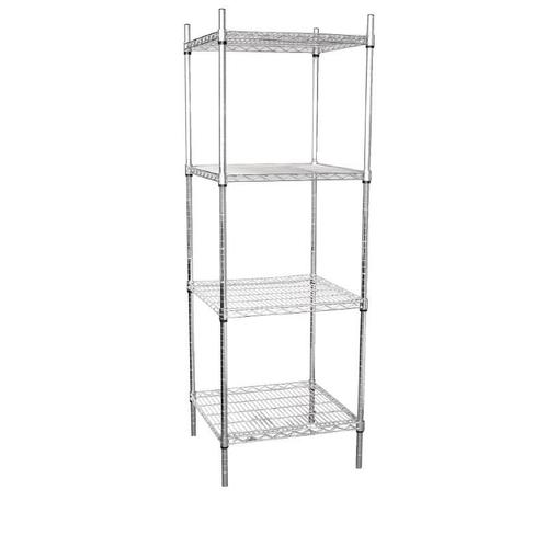 Voorraadrek met 4 schappen 183x61x61cm Vogue, Zakelijke goederen, Horeca | Meubilair en Inrichting, Verzenden
