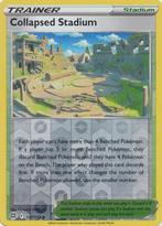 Collapsed Stadium  137/172 reverse holo   Brilliant Stars, Hobby en Vrije tijd, Verzamelkaartspellen | Pokémon, Ophalen of Verzenden