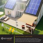 KESSER® Schaduwdoek 2x2m - Zonnezeil - Waterafstotend - Zand, Verzenden, Nieuw