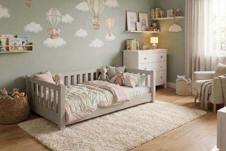 Rockwood® Modulair Kinderbed Finn met  lattenbodem  en, Kinderen en Baby's, Kinderkamer | Bedden, Nieuw, Ophalen of Verzenden