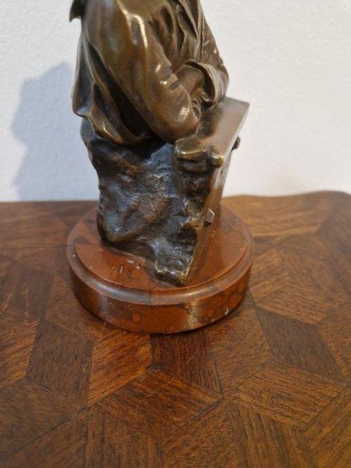 Fondeur LV - Jean Garnier (1853-1930) - sculptuur, Le marin, Antiek en Kunst, Antiek | Keramiek en Aardewerk