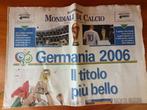 Collectie van memorabilia - WK voetbal 2006 - 10/07/2006 -, Nieuw