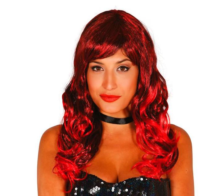 Pruik Rode Krullen, Hobby en Vrije tijd, Feestartikelen, Nieuw, Verzenden