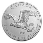 Canada. 5 Dollars 2014 1 oz $5 CAD Canadian Birds of Prey