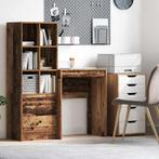 vidaXL Bureau Oud hout 60 x 40 x 76 cm Bewerkt hout, Verzenden, Nieuw