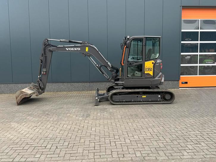 Volvo ECR50F minigraver (Voorraad Grondverzet), Zakelijke goederen, Machines en Bouw | Kranen en Graafmachines, Ophalen of Verzenden