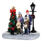 Kerstminiatuur | Lemax | Family Caroling | Vail Village, Verzenden, Nieuw
