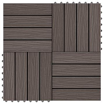 Buitenvloertegels hkc 30x30cm donkerbruin | retourdeal 35% beschikbaar voor biedingen