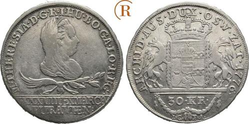20 Kreuzer 1776 Ic-fa Polen fuer Galizien: Maria Theresia..., Postzegels en Munten, Munten | Europa | Niet-Euromunten, Verzenden
