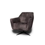 Fauteuil Floris - fauteuils - Bruin, Nieuw, Leer, Bruin