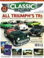 CLASSIC AND SPORTSCAR MINI COOPER 60'S TOYOTA 2000GT, Verzenden, Gelezen, Algemeen