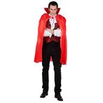 Halloween Cape Rood 1,2m, Verzenden, Nieuw