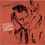Lp - Paolo Conte - Parole DAmore Scritte A Macchina, Zo goed als nieuw, Verzenden