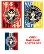 Shepard Fairey (OBEY) - OBEY Marianne Poster Set, Antiek en Kunst