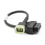 Kawasaki 6 Pins OBD - 16 Pins OBD2 Verloopkabel Motorfiets, Verzenden, Nieuw
