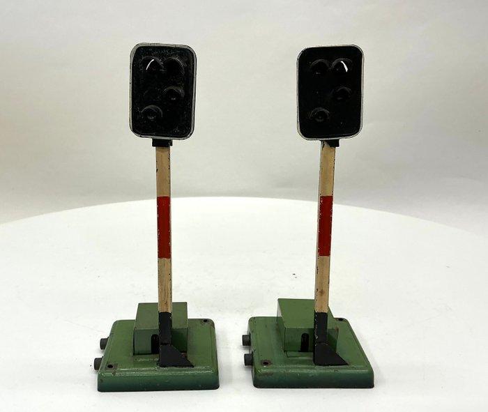 Märklin – 2x Lichtsein – model 13492 – ca. 1940–1950 –, Antiek en Kunst, Antiek | Speelgoed